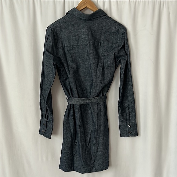 The Elder Statesman Dark Wash “Denim” Long Sleeve Shirt Dress **Size S** 🌸🌸 - Picture 2 of 4